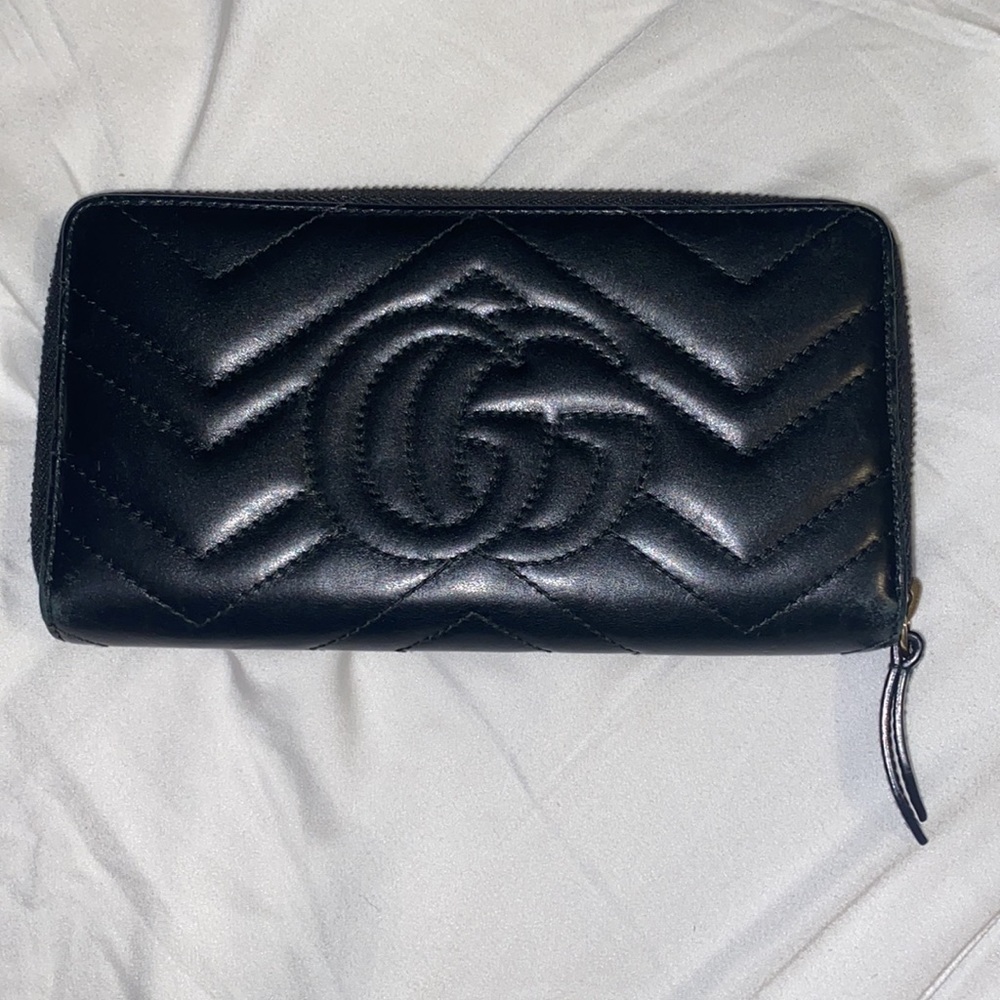 Gucci GG Marmont Zip Around Wallet - Picture 2 of 13
